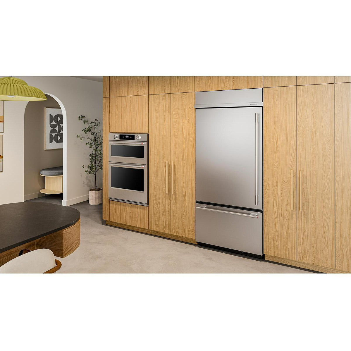KitchenAid 36-inch, 20.8 cu. ft. Built-in Bottom Freezer Refrigerator KBBL336SPS IMAGE 17