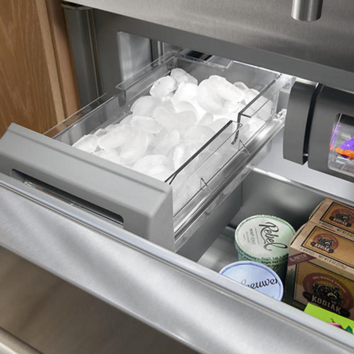 KitchenAid 36-inch, 20.8 cu. ft. Built-in Bottom Freezer Refrigerator KBBL336SPS IMAGE 7