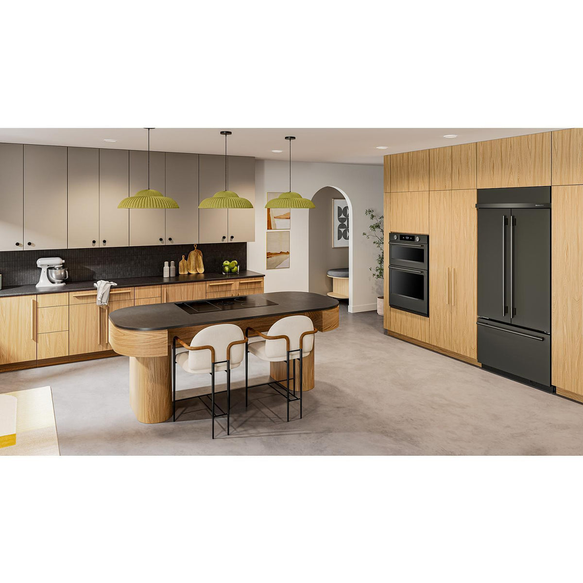 KitchenAid 36-inch, 20.8 cu. ft. Built-in French 3-Door Refrigerator KBFN536SBE IMAGE 20