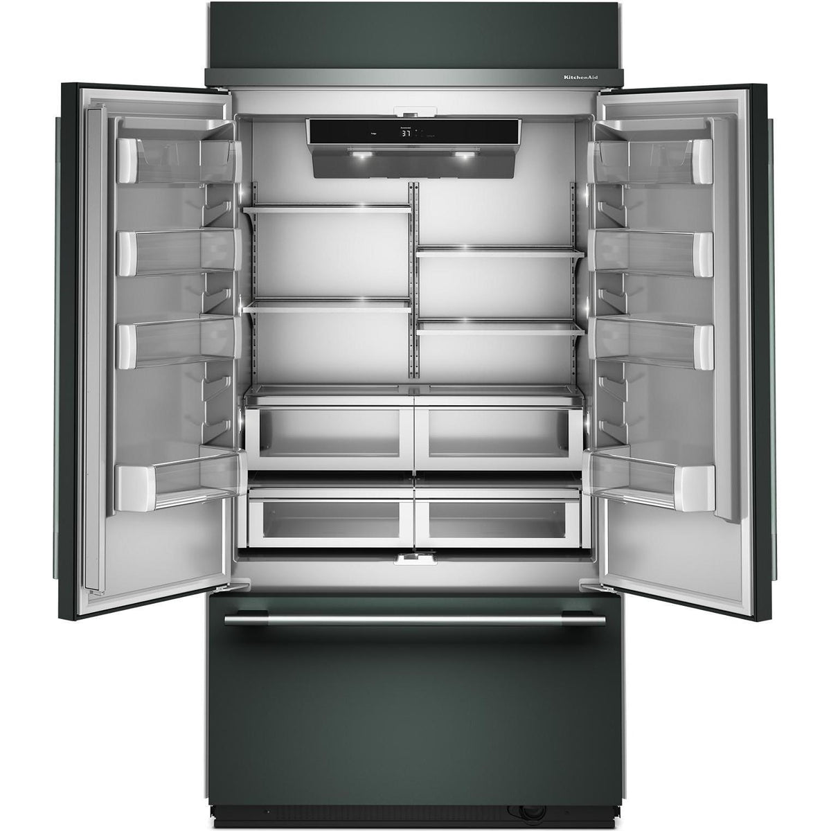 KitchenAid 42-inch, 24.2 cu. ft. Built-in French 3-Door Refrigerator KBFN542SJP IMAGE 2