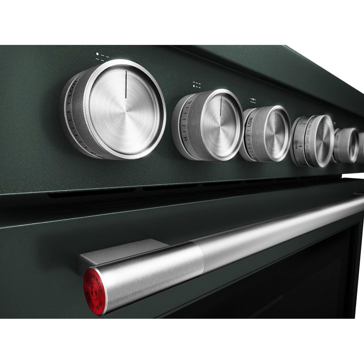 KitchenAid 36-inch, 5.1 cu. ft. Freestanding Commercial-Style Dual-Fuel Range with Even-Heat™ True Convection KFDS936SJP IMAGE 7