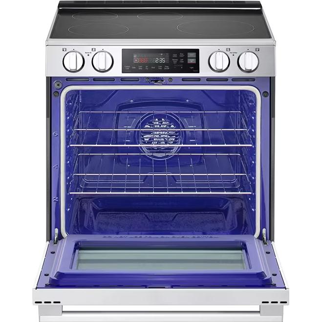 LG 6.3 cu. ft. Smart Induction Slide-In Range with ProBake Convection® and Air Fry LSIL6334XE IMAGE 4