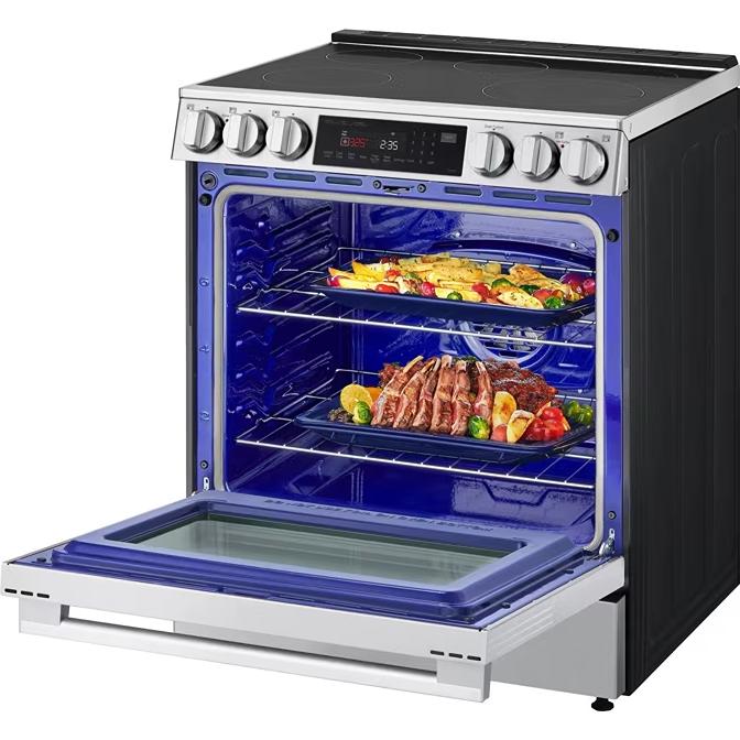 LG 6.3 cu. ft. Smart Induction Slide-In Range with ProBake Convection® and InstaView® LSIL6336XE IMAGE 7