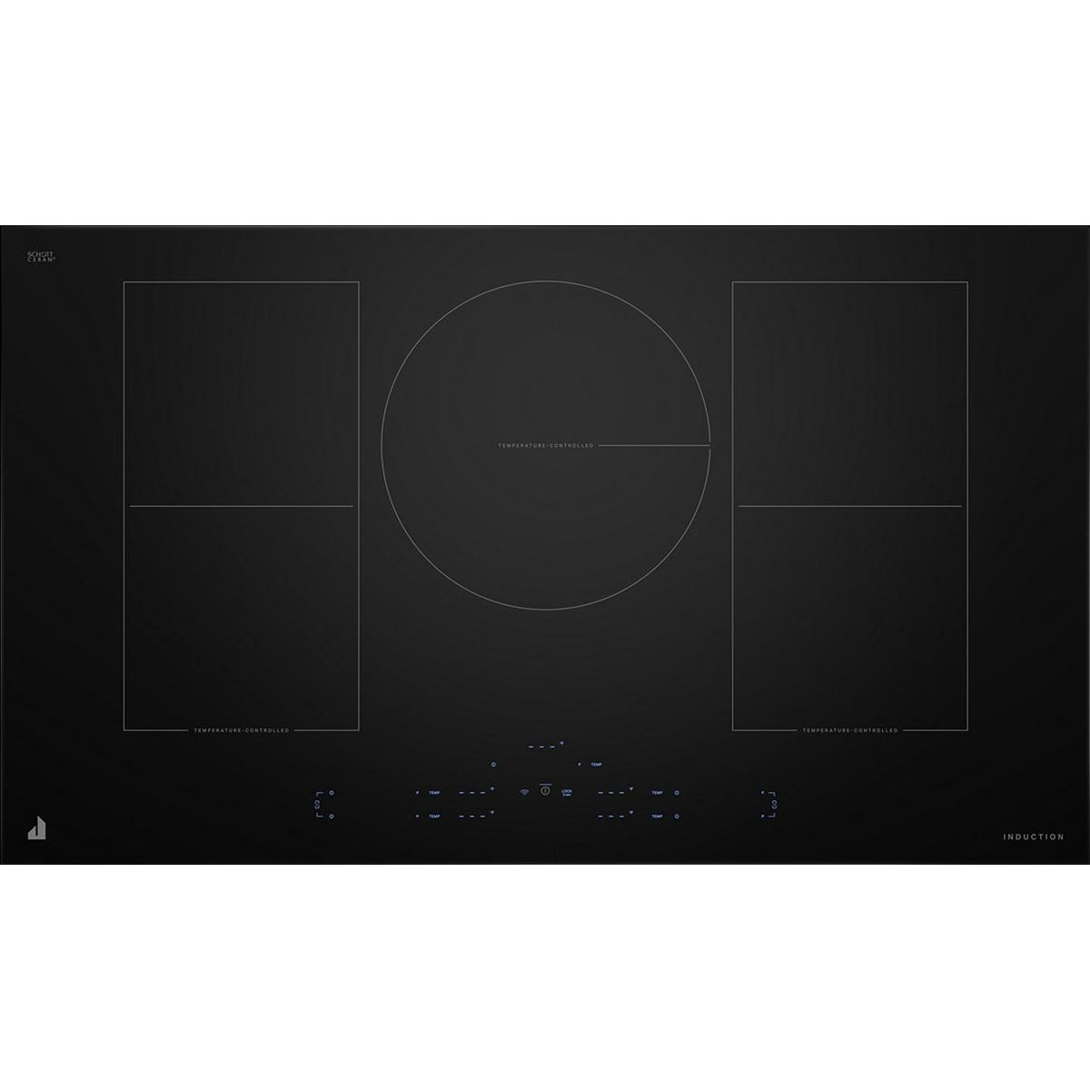JennAir 36-inch Built-in Induction Cooktop JICT736SB IMAGE 4