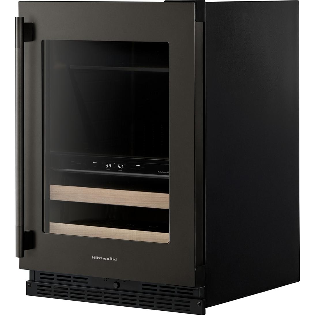 KitchenAid 4.89 cu. ft. Undercounter Beverage Center with Two Zones KUBR524SBE IMAGE 5
