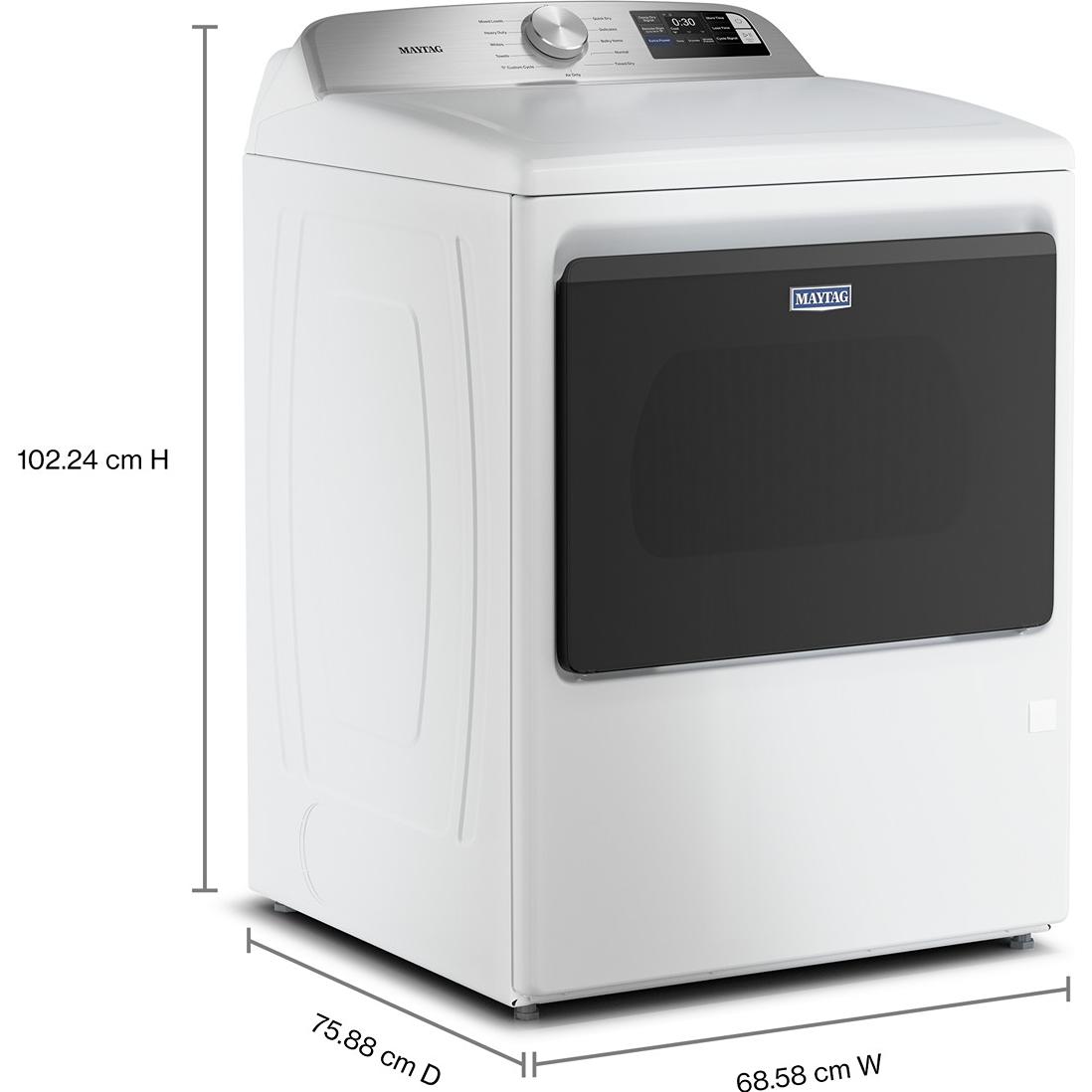 Maytag 7.4 cu. ft. Gas Dryer with Extra Power and Advanced Moisture Sensing MGD6205RW IMAGE 7