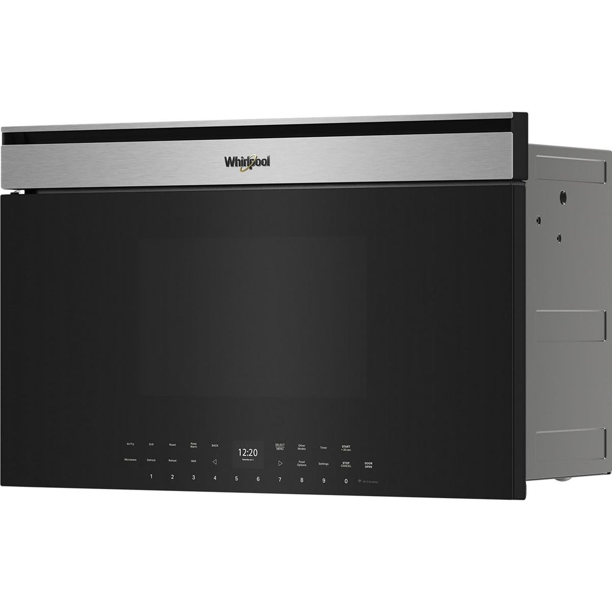 Whirlpool 30-inch 1.1 cu. ft. Built-in Microwave Oven with Air Fry Technology YWMBT7030SZ IMAGE 3