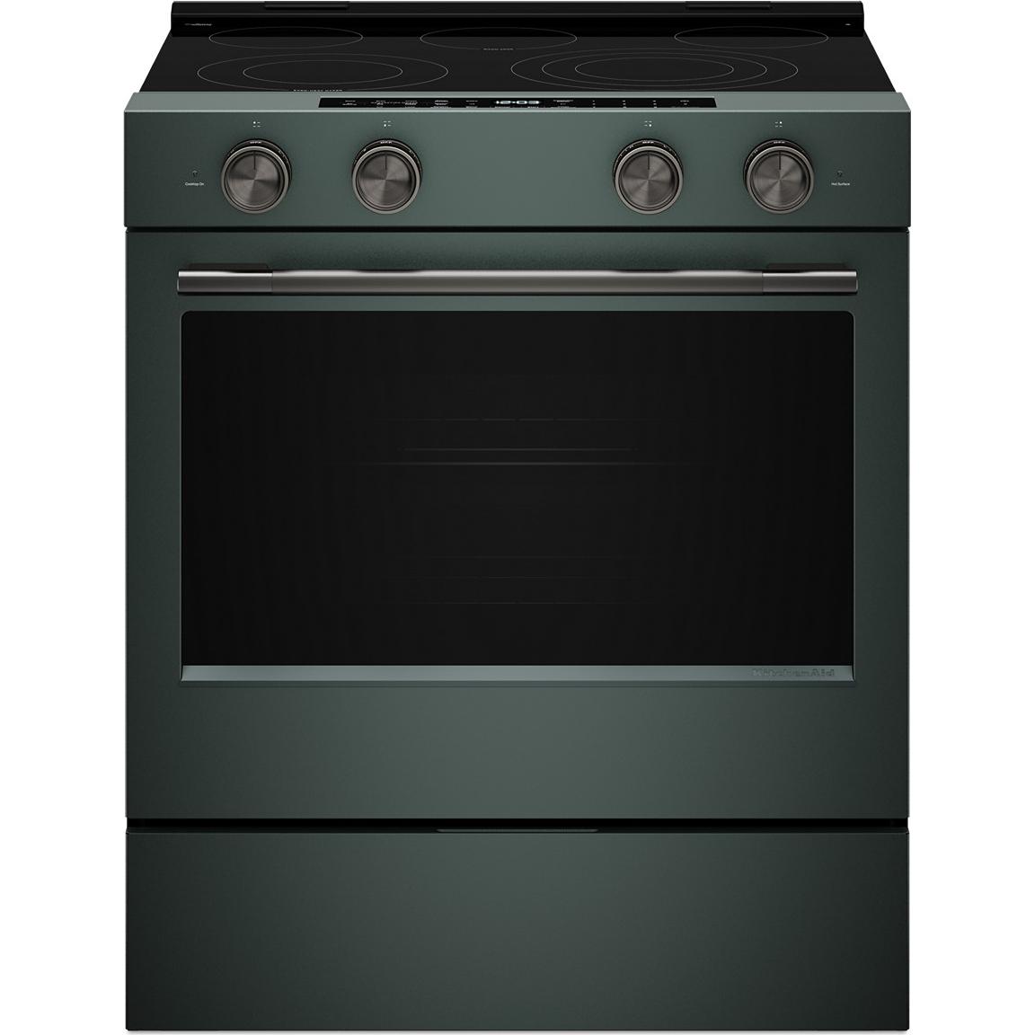 KitchenAid 30-inch Slide-in Electric Range with Convection Cooking Modes YKSES530SJP IMAGE 1