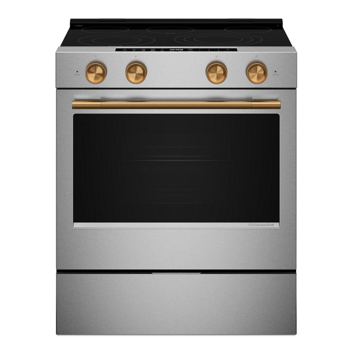 KitchenAid 30-inch Slide-in Electric Range with Convection Cooking Modes YKSES530SPS IMAGE 4