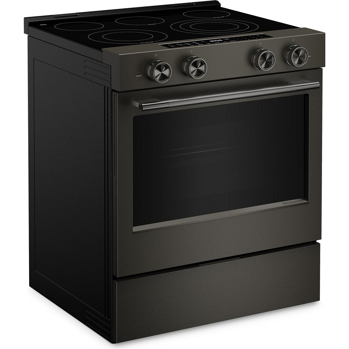 KitchenAid 30-inch Slide-in Electric Range with Convection Cooking Modes YKSES530SBE IMAGE 10