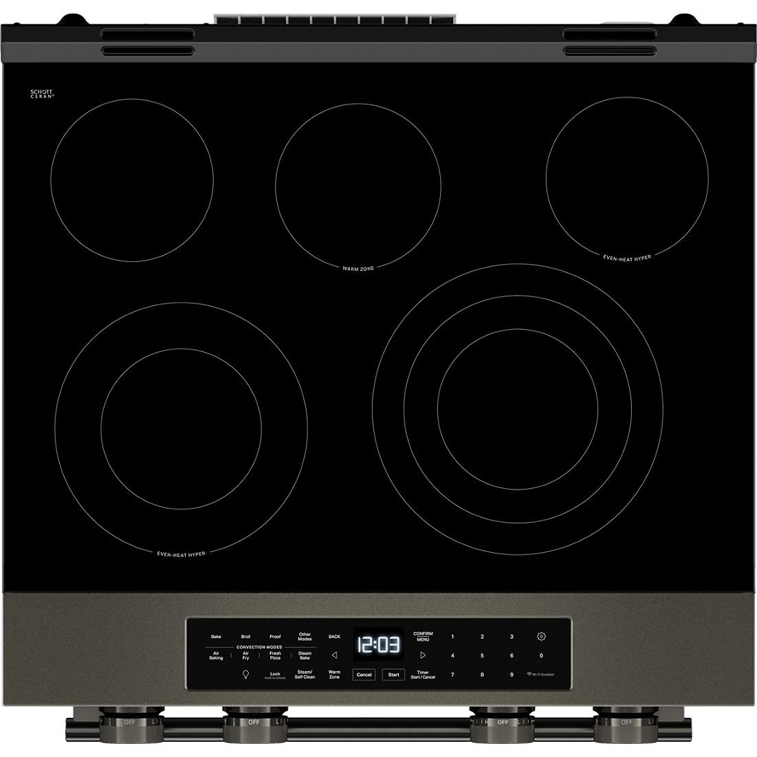 KitchenAid 30-inch Slide-in Electric Range with Convection Cooking Modes YKSES530SBE IMAGE 11