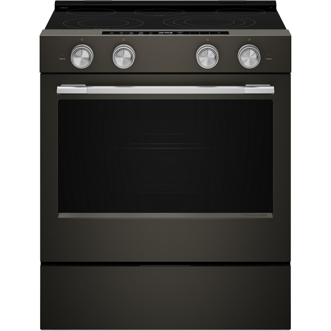 KitchenAid 30-inch Slide-in Electric Range with Convection Cooking Modes YKSES530SBE IMAGE 5