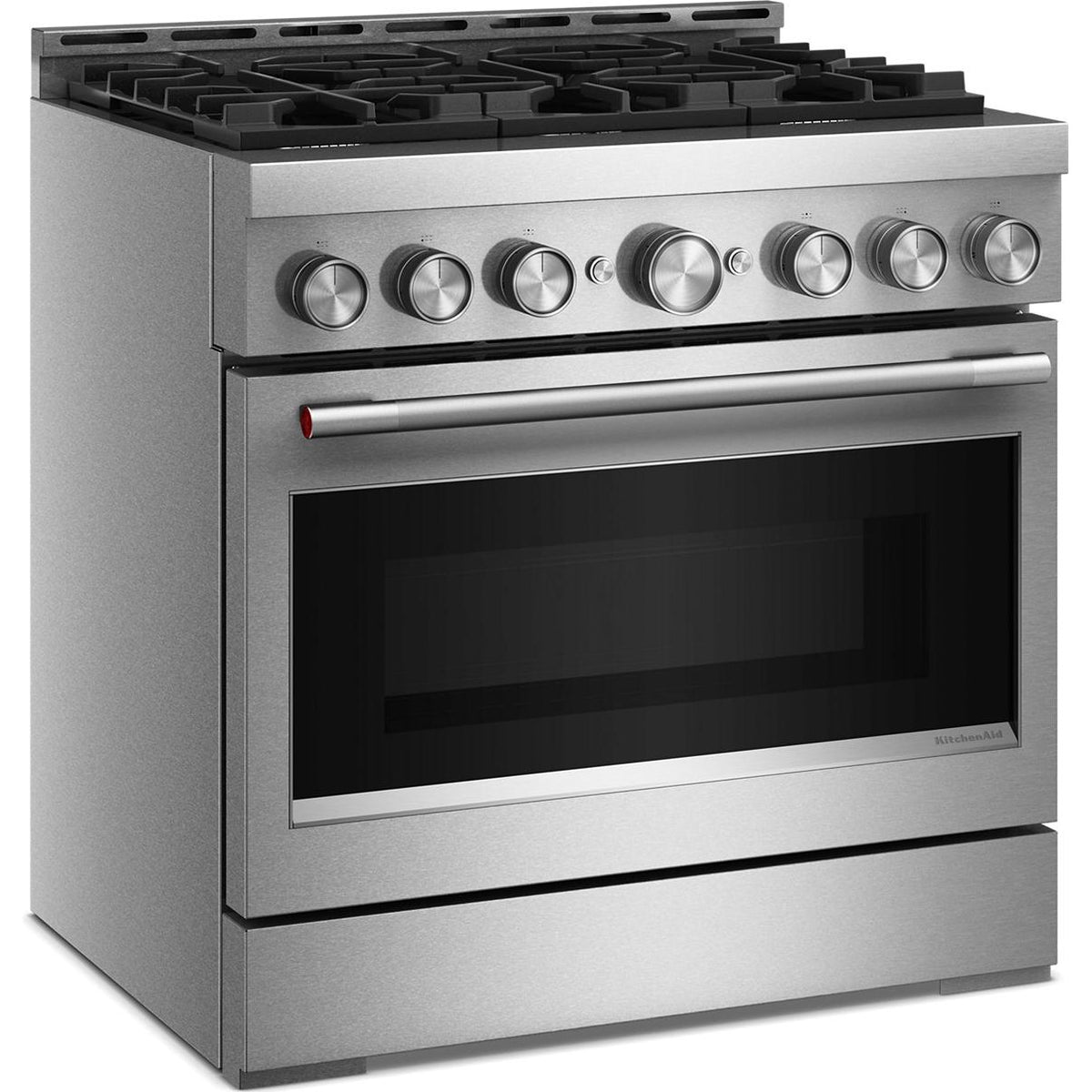 KitchenAid 36-inch Slide-in Gas Range with 6 Burners KFGS936SSS IMAGE 5