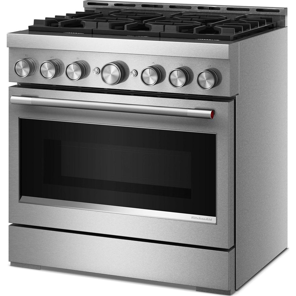 KitchenAid 36-inch Slide-in Gas Range with 6 Burners KFGS936SSS IMAGE 6