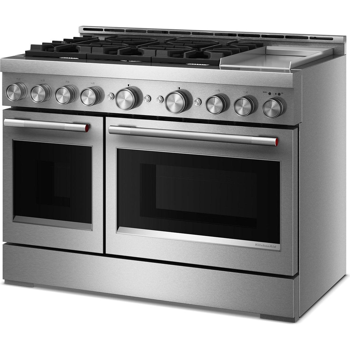 KitchenAid 48-inch Freestanding Gas Range with 6 Burners and Griddle KFGD948SSS IMAGE 5