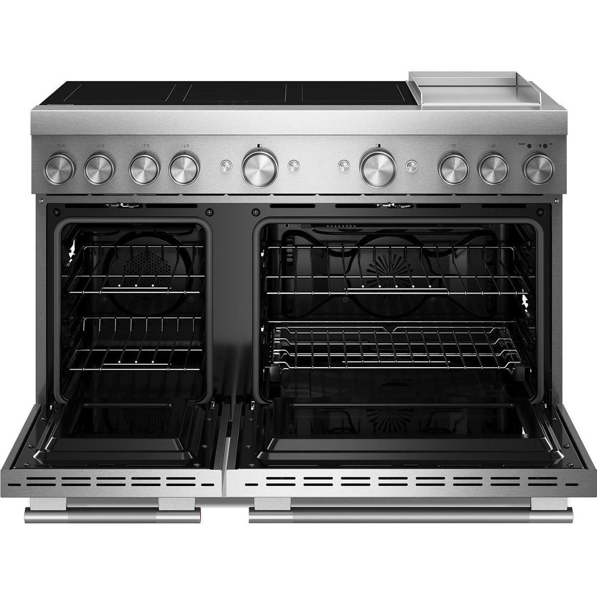 KitchenAid 48-inch Freestanding Induction Range with 6 Elements and Griddle KFID948SSS IMAGE 3