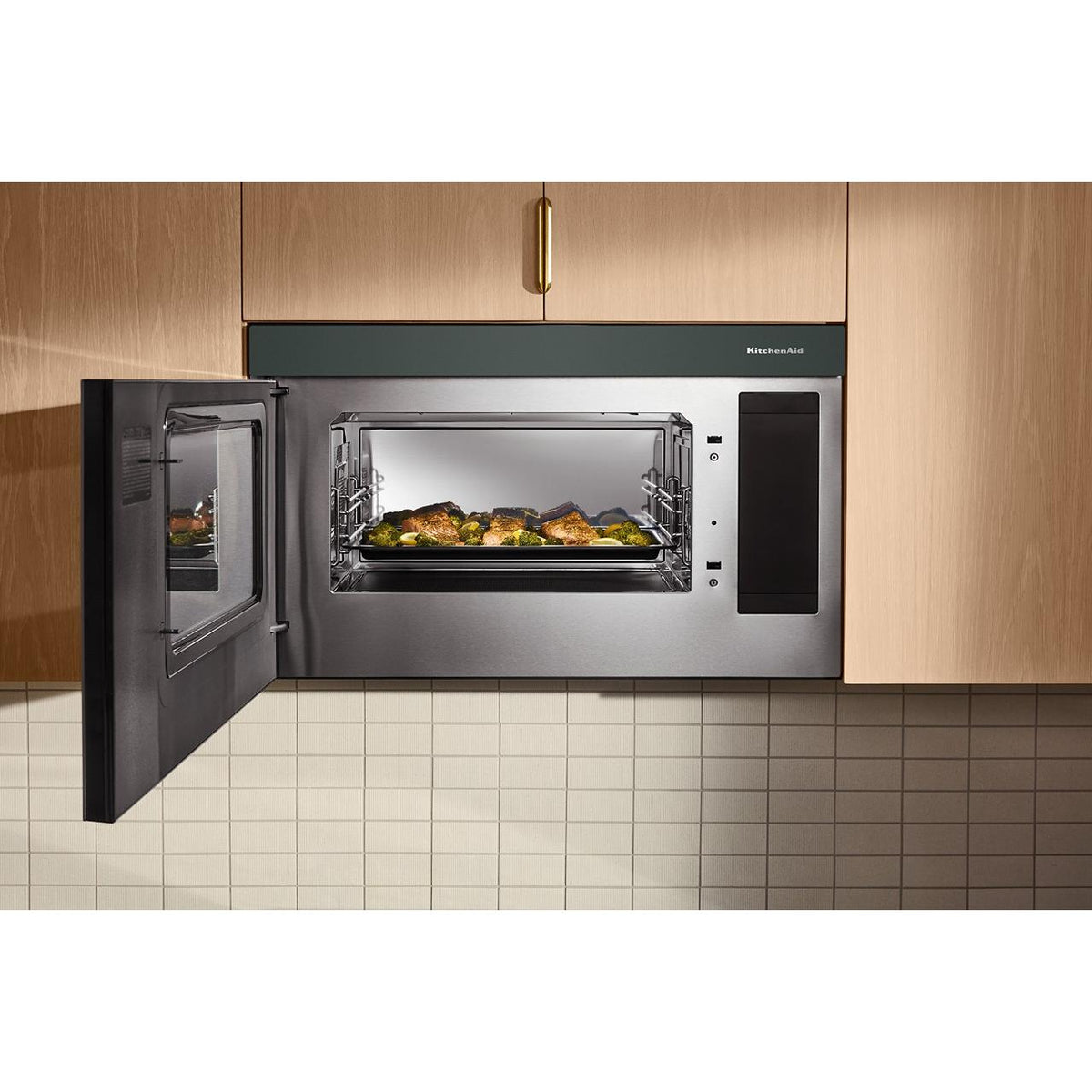 KitchenAid 30-inch, 1.1 cu. ft. Over-the-Range Microwave Oven with Air Fry Technology YKMMF530PJP IMAGE 7
