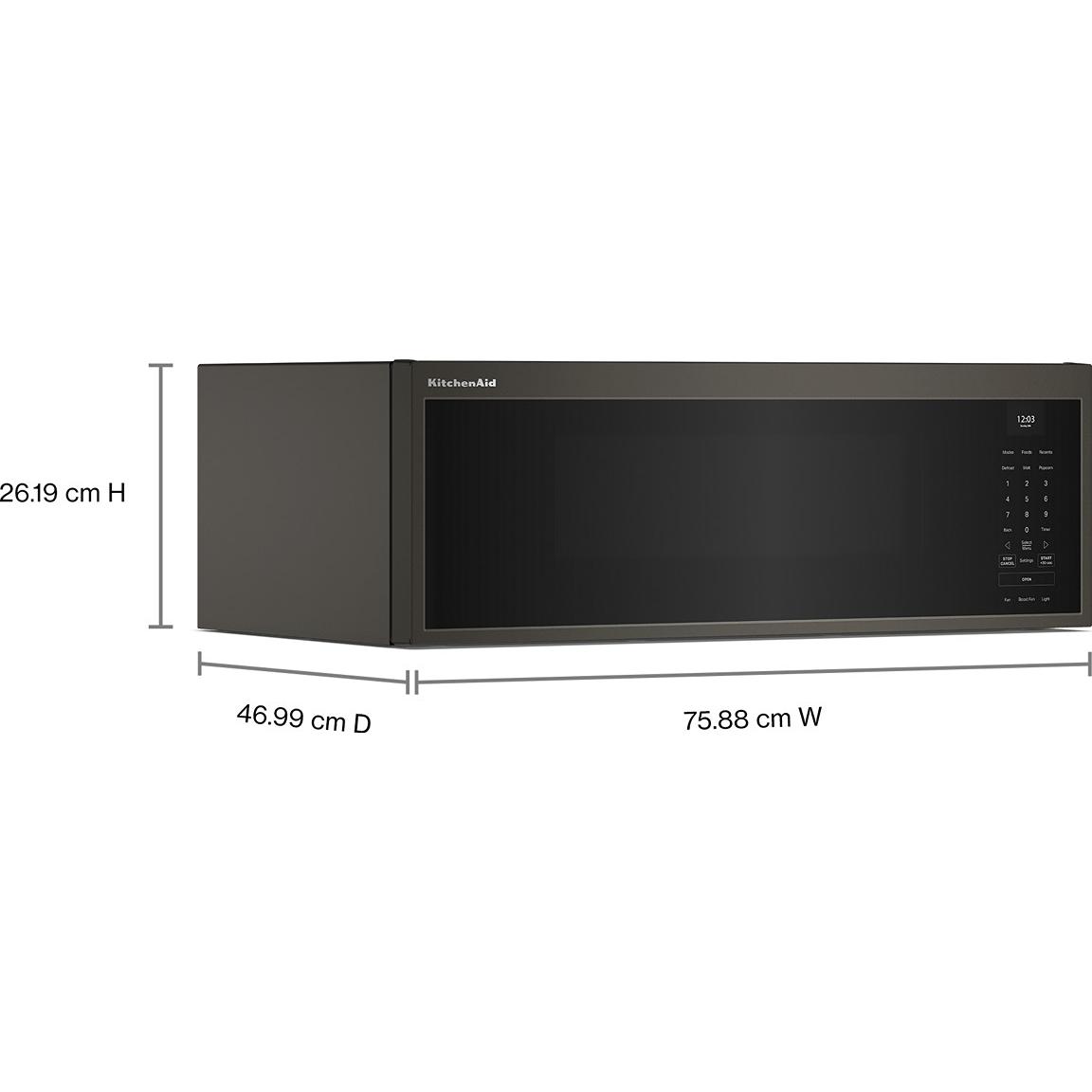 KitchenAid 30-inch, 1.1 cu. ft. Over-the-Range Microwave Oven YKMML550RBE IMAGE 8