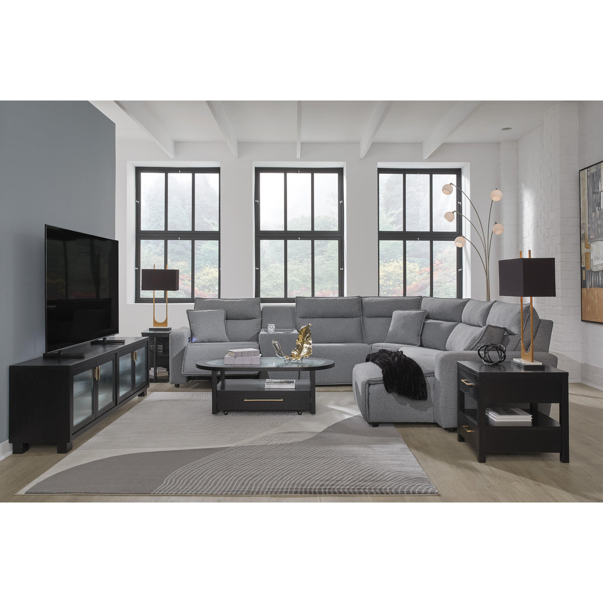 Signature Design by Ashley ModMax II 6590631 Power Armless Recliner with Adjustable Headrest IMAGE 8