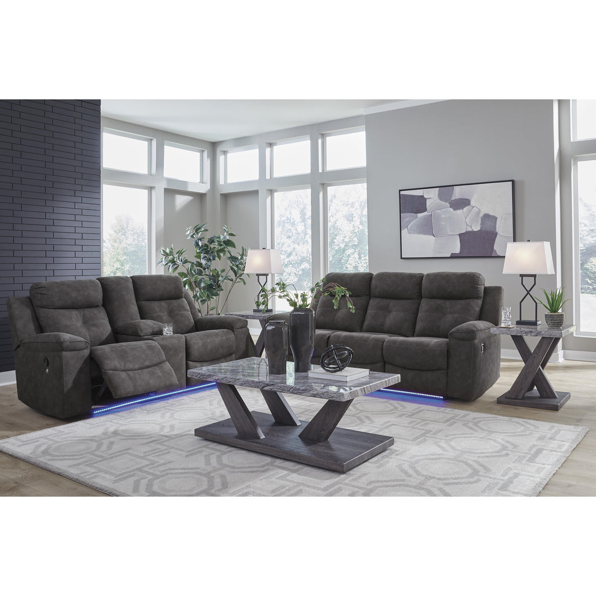 Benchcraft Brysonview 6360594 Double Reclining Loveseat with Console IMAGE 11