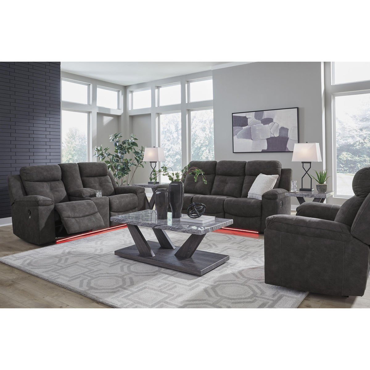 Benchcraft Brysonview 6360594 Double Reclining Loveseat with Console IMAGE 14