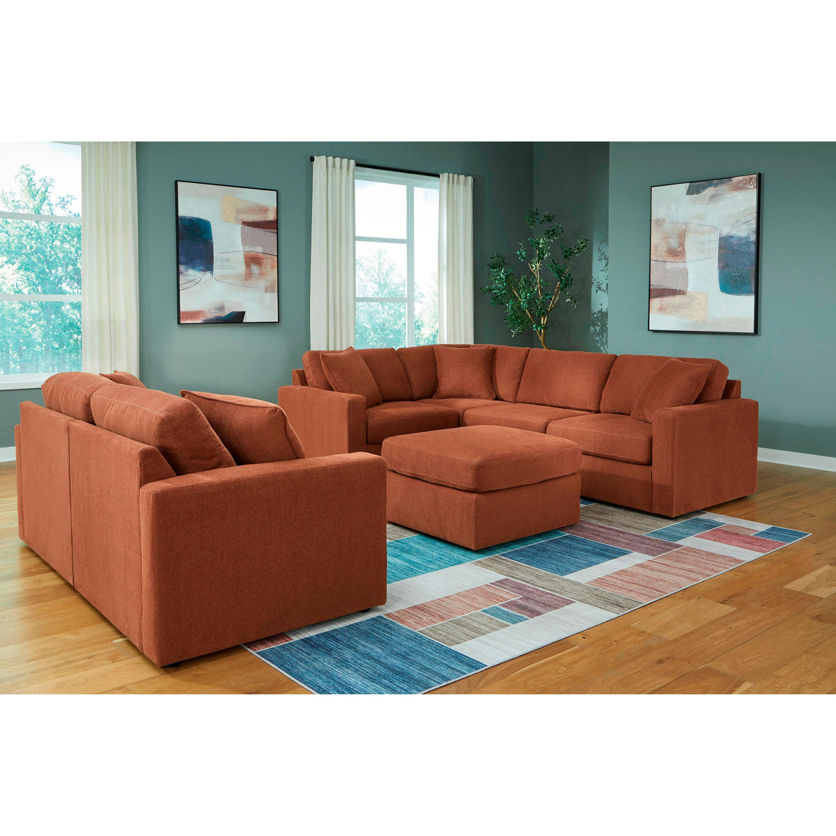 Signature Design by Ashley Modmax 92102S72 4 pc Sectional IMAGE 2