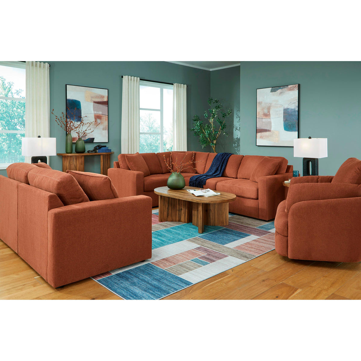 Signature Design by Ashley Modmax 92102S72 4 pc Sectional IMAGE 4