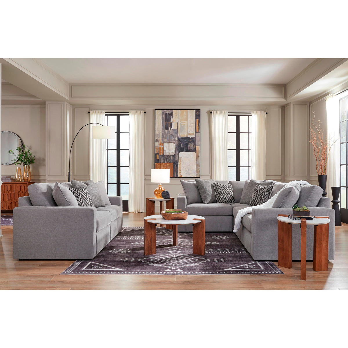 Signature Design by Ashley Modmax 92104S73 4 pc Sectional IMAGE 3