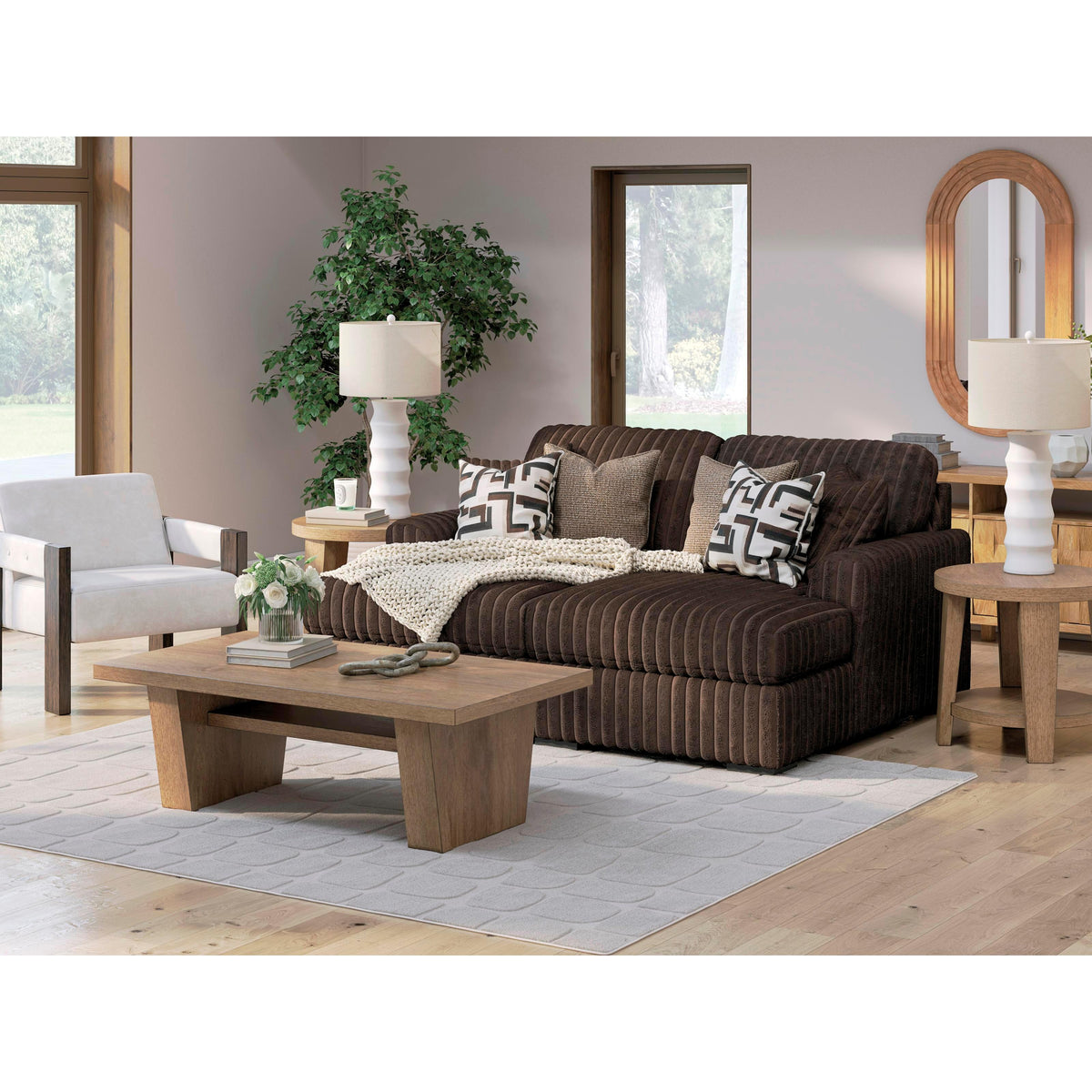 Signature Design by Ashley Midnight-Madness 98104S8 Super Chaise IMAGE 1