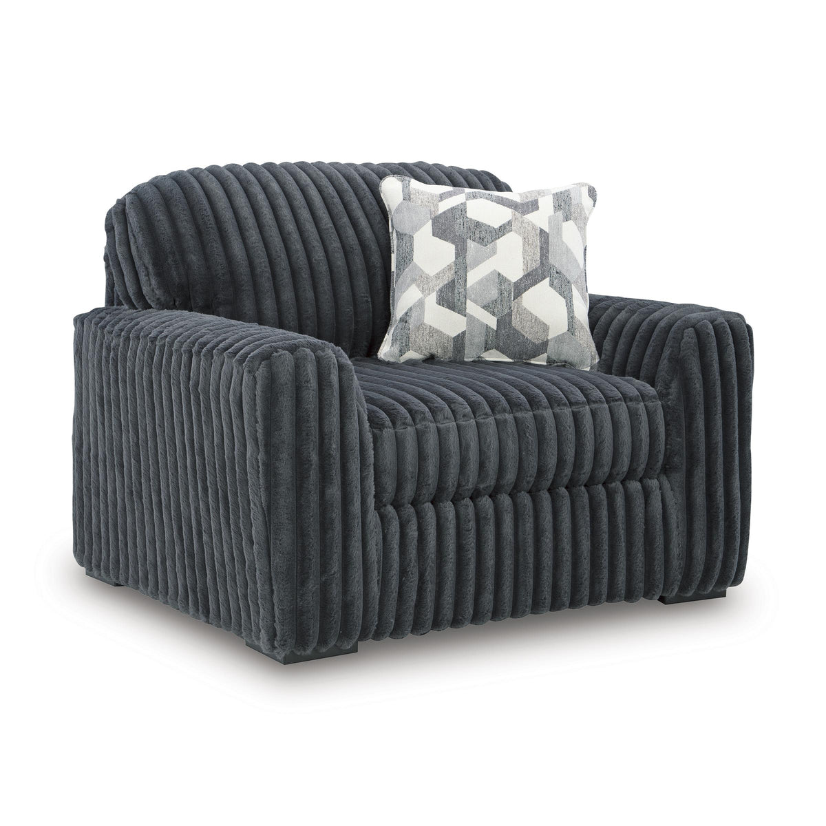 Signature Design by Ashley Midnight-Madness 9810523 Chair and a Half IMAGE 1