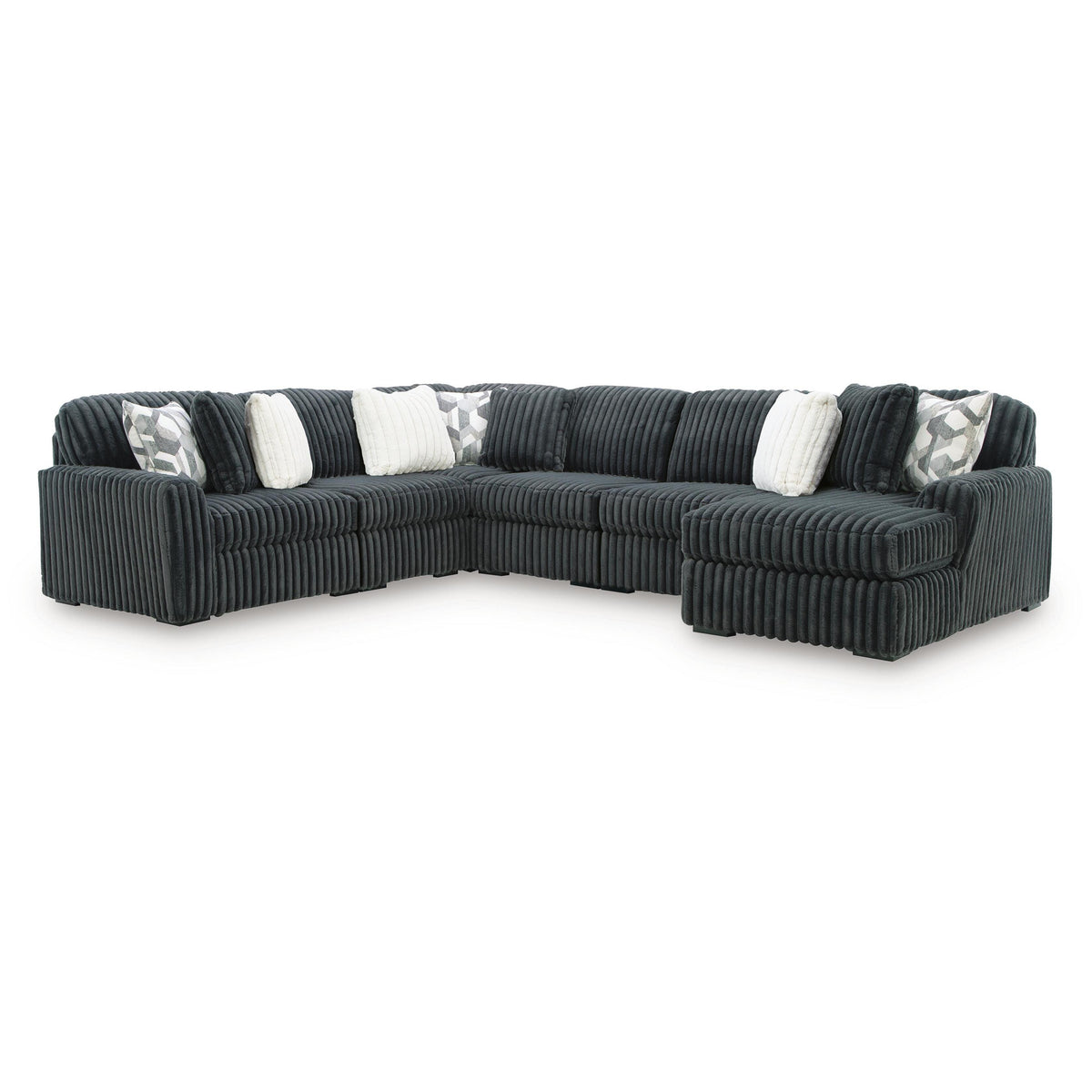 Signature Design by Ashley Midnight-Madness 98105S25 6 pc Sectional with Chaise IMAGE 1