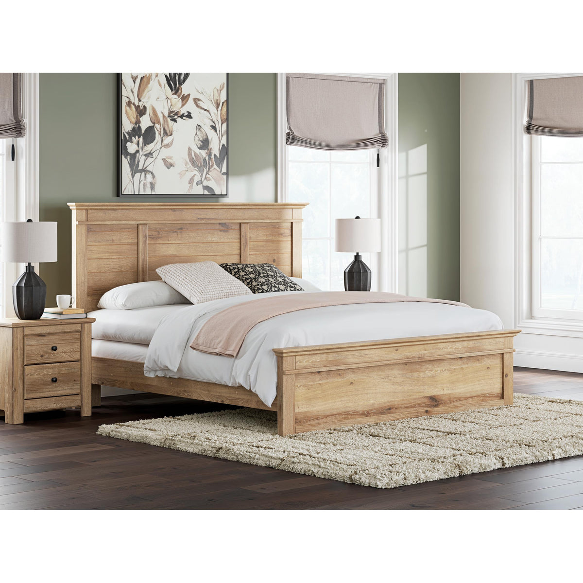 Signature Design by Ashley Makidern PCB1170B12 King Panel Bed IMAGE 2