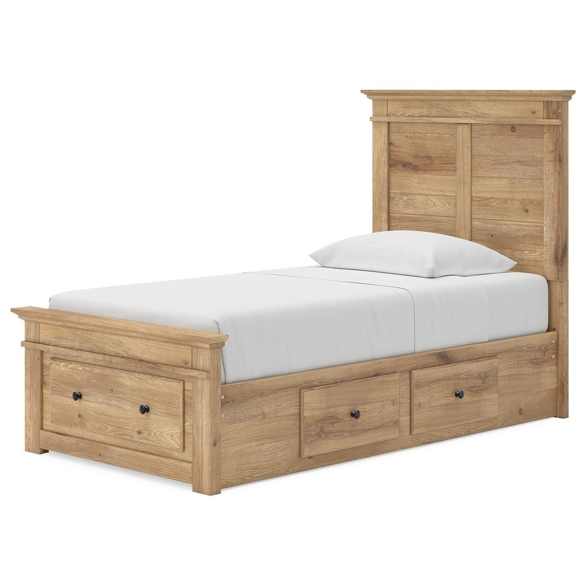 Signature Design by Ashley Makidern PCB1170B38 Twin Panel Storage Bed IMAGE 4