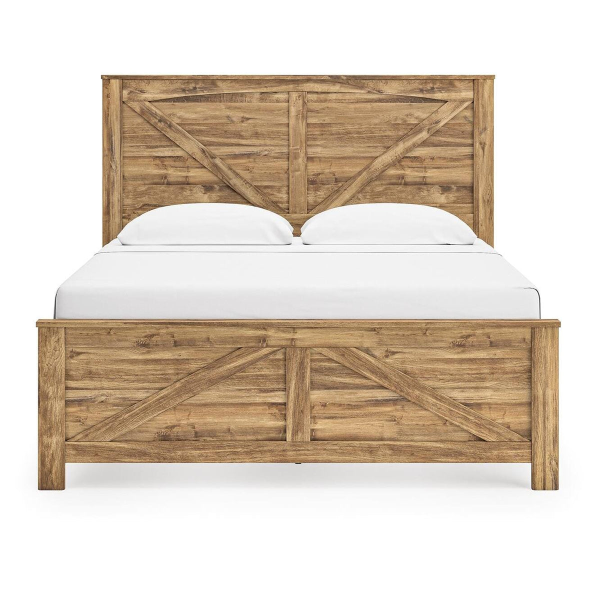 Signature Design by Ashley Maystonna PCB1580B6 King Crossbuck Panel Bed IMAGE 6
