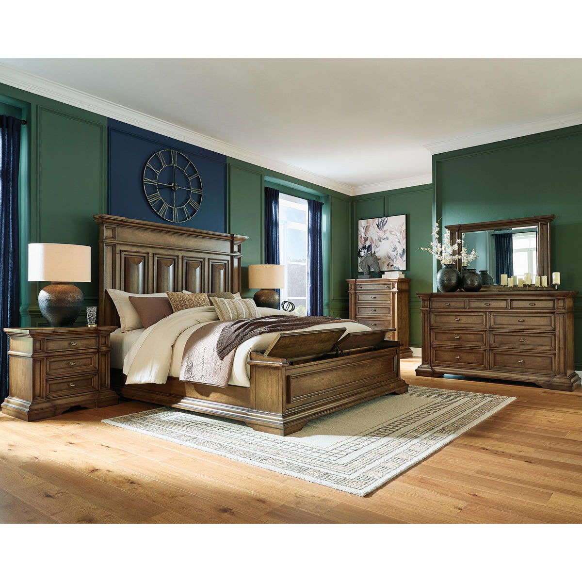 Signature Design by Ashley Frantanna PCB949B4 Queen Panel Storage Bed IMAGE 6