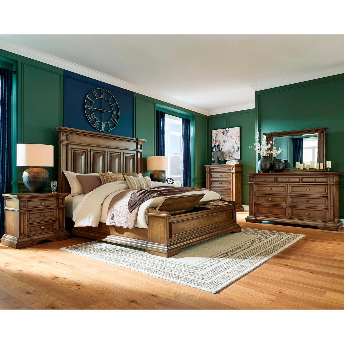 Signature Design by Ashley Frantanna PCB949B8 King Panel Storage Bed IMAGE 12