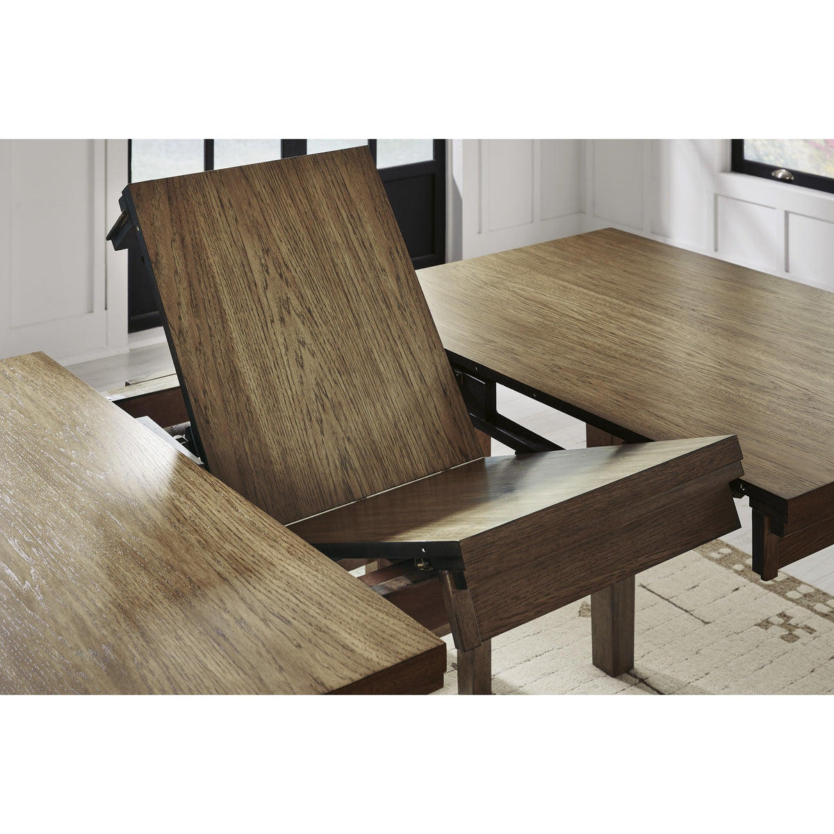 Signature Design by Ashley Urbinforte PCD592-32 Dining Room Counter Butterfly Extension Table IMAGE 8