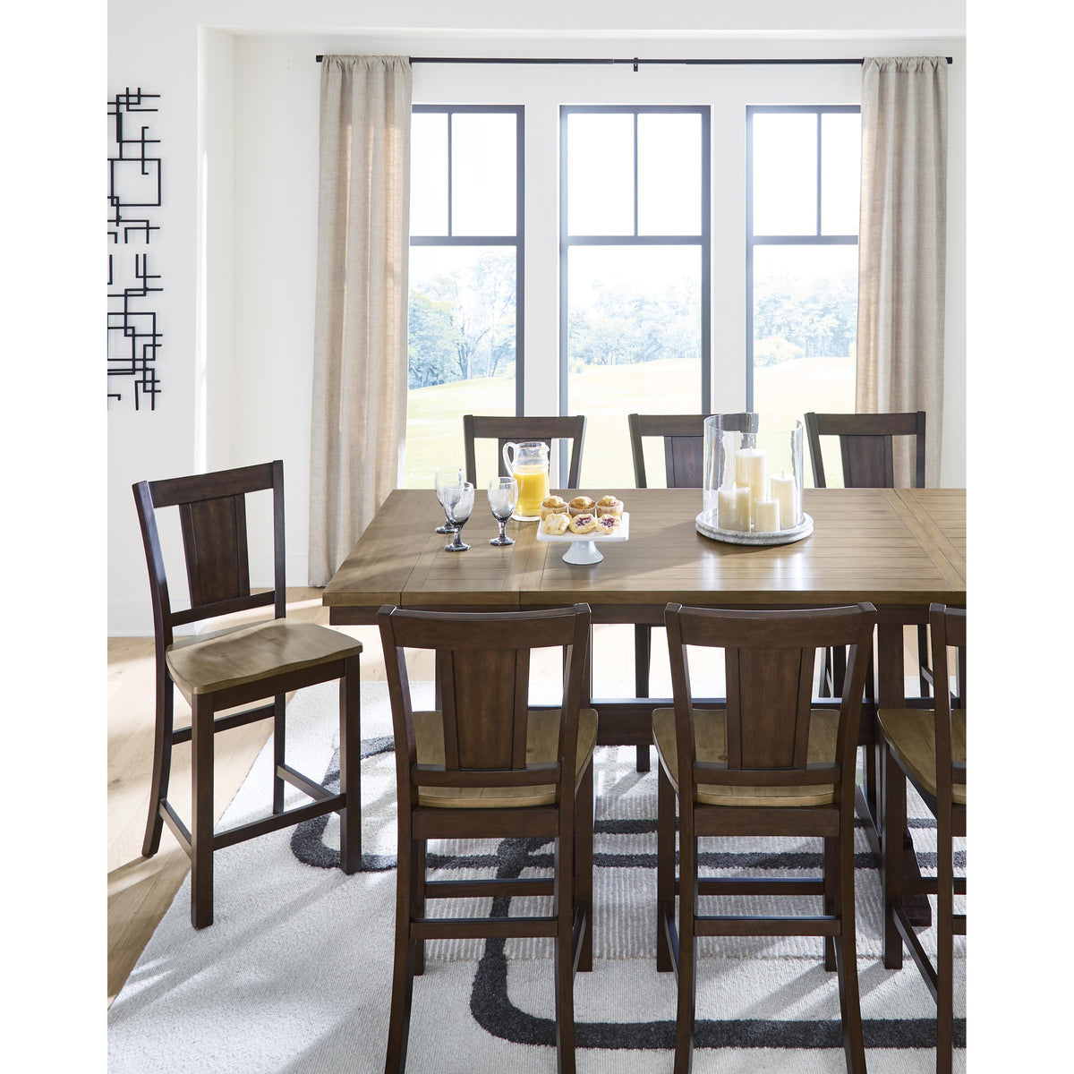 Signature Design by Ashley Rylandeen PCD651-32 Rectangular Dining Room Counter Extension Table IMAGE 16