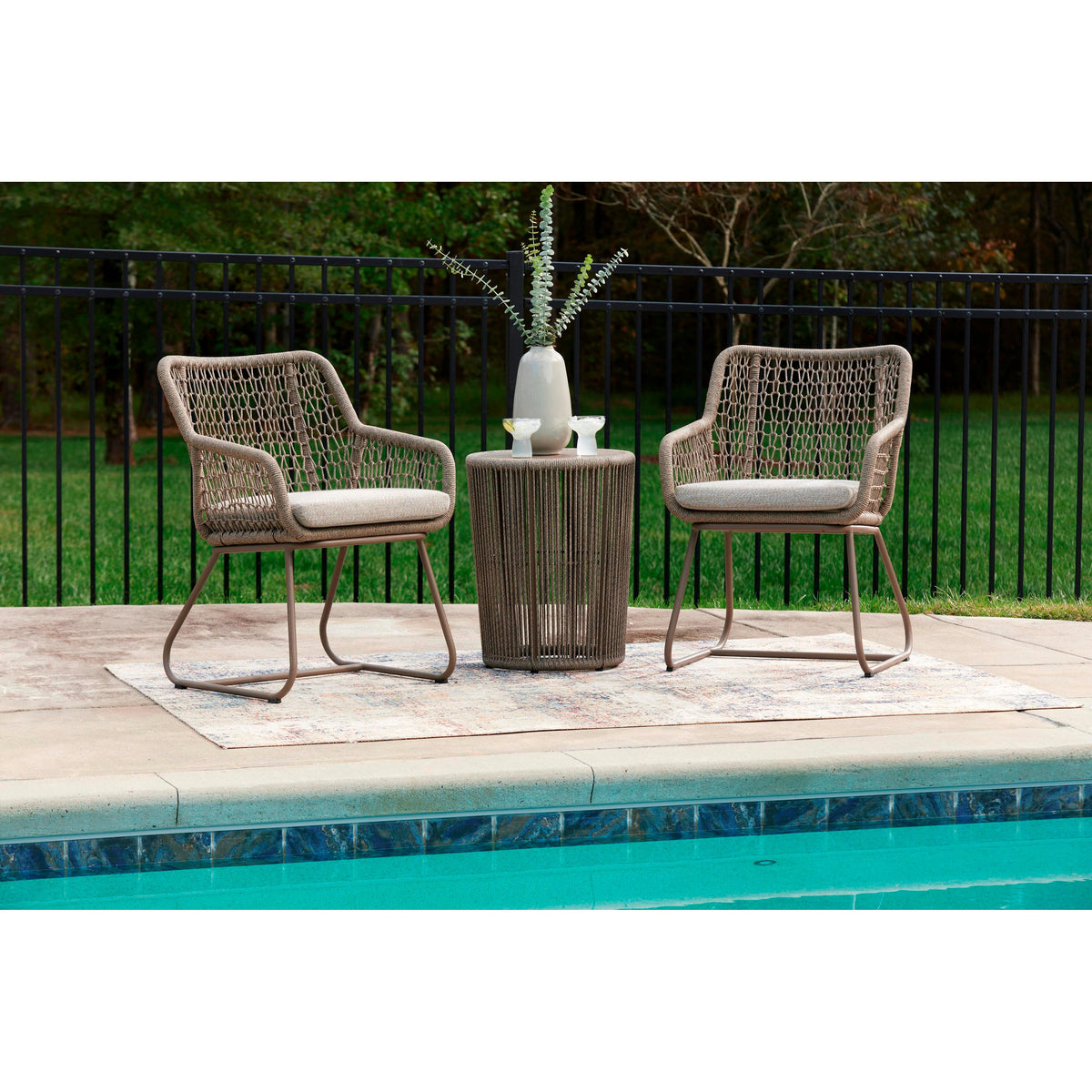 Signature Design by Ashley Majors Beach PCP321-050 Chairs with Cushion/Table Set IMAGE 6