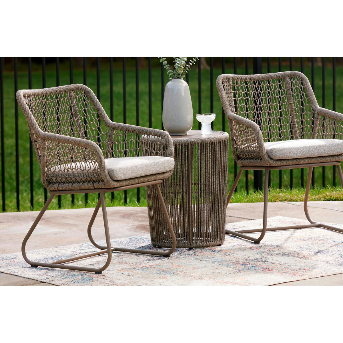 Signature Design by Ashley Majors Beach PCP321-050 Chairs with Cushion/Table Set IMAGE 8