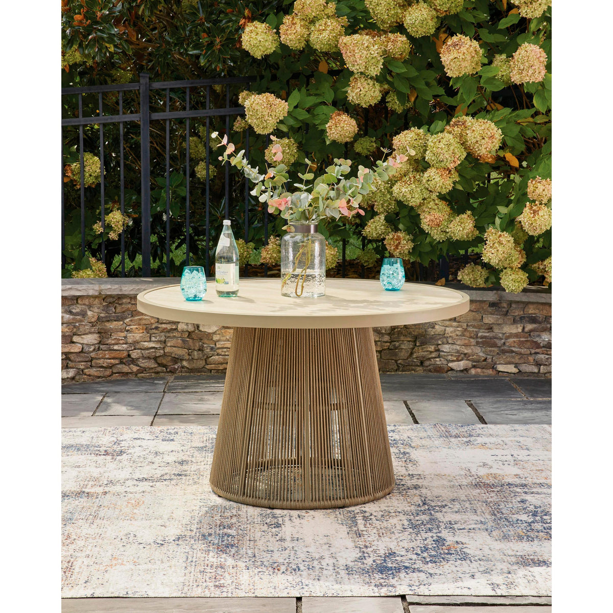 Signature Design by Ashley Orchard Beach PCP373P2 Outdoor Dining Table IMAGE 3