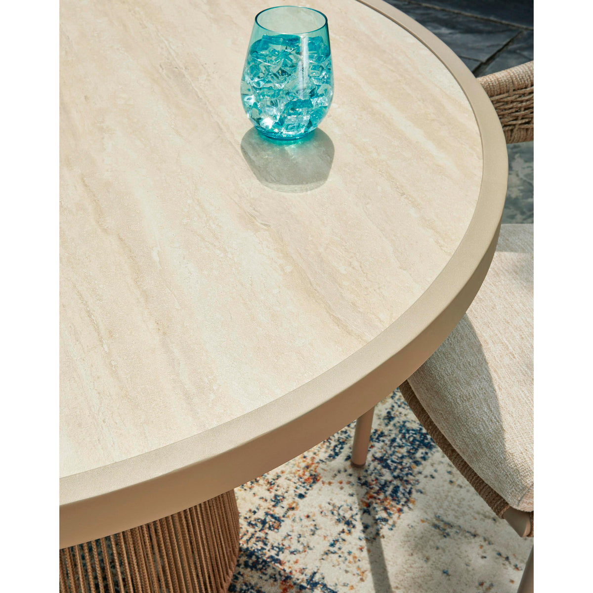 Signature Design by Ashley Orchard Beach PCP373P2 Outdoor Dining Table IMAGE 4