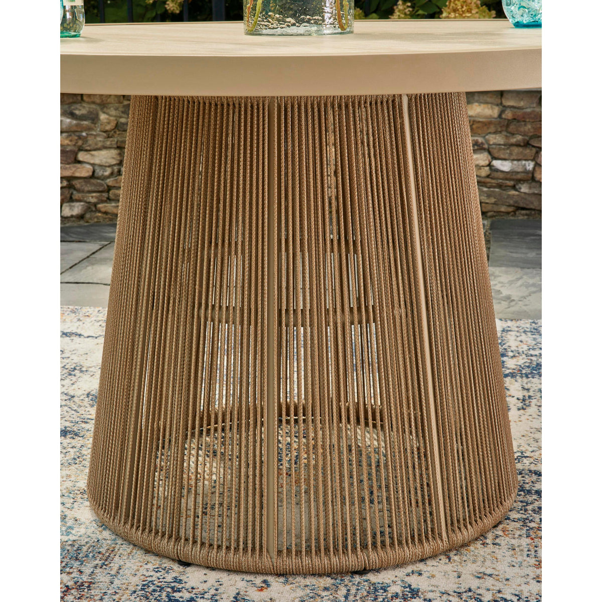 Signature Design by Ashley Orchard Beach PCP373P2 Outdoor Dining Table IMAGE 5