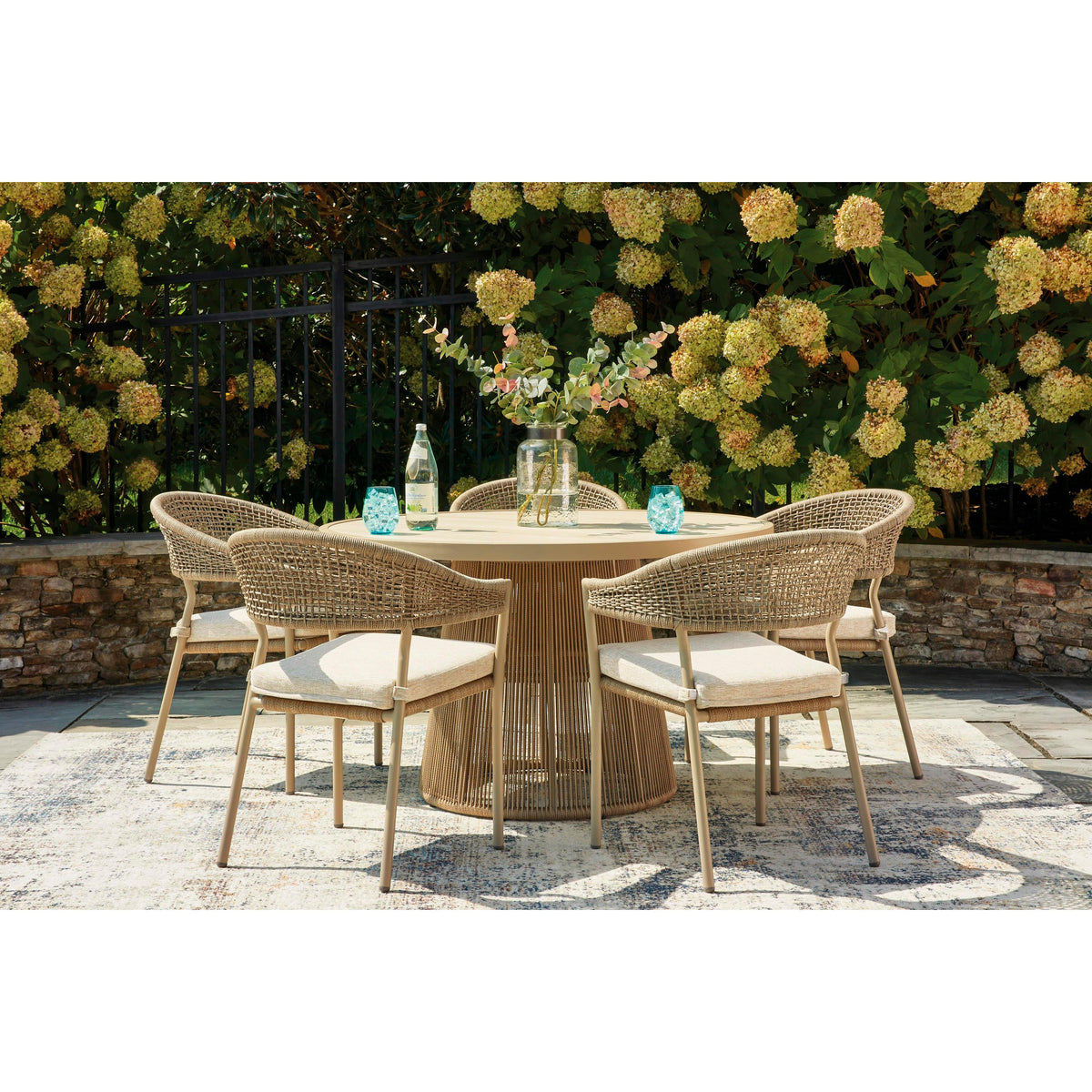 Signature Design by Ashley Orchard Beach PCP373P2 Outdoor Dining Table IMAGE 6