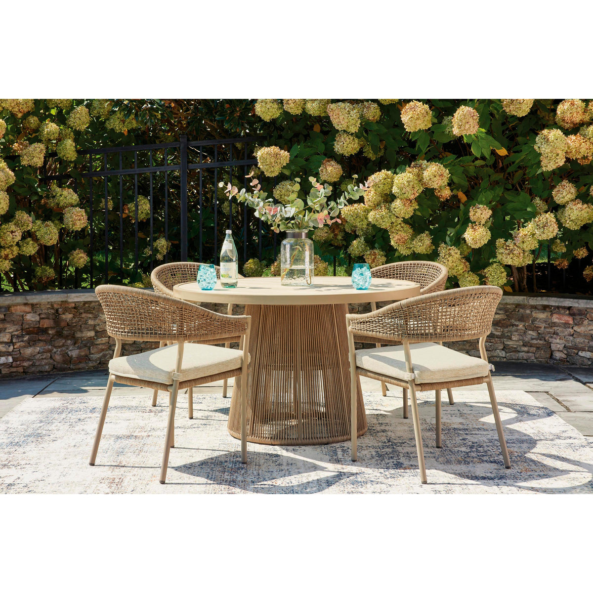 Signature Design by Ashley Orchard Beach PCP373P2 Outdoor Dining Table IMAGE 7