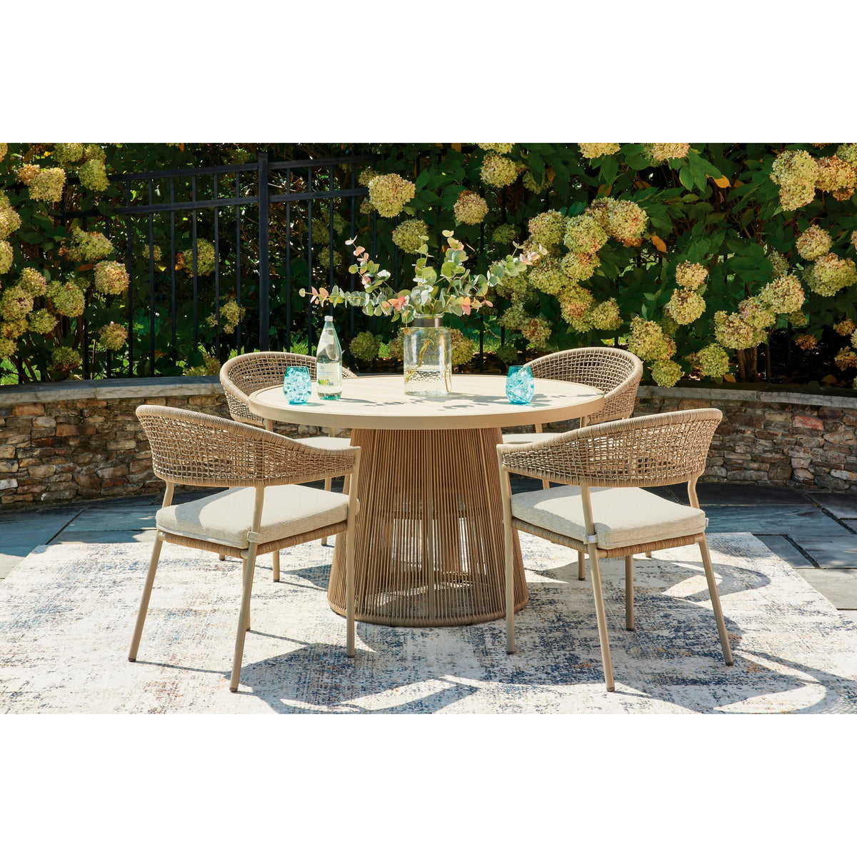 Signature Design by Ashley Orchard Beach PCP373P2 Outdoor Dining Table IMAGE 8