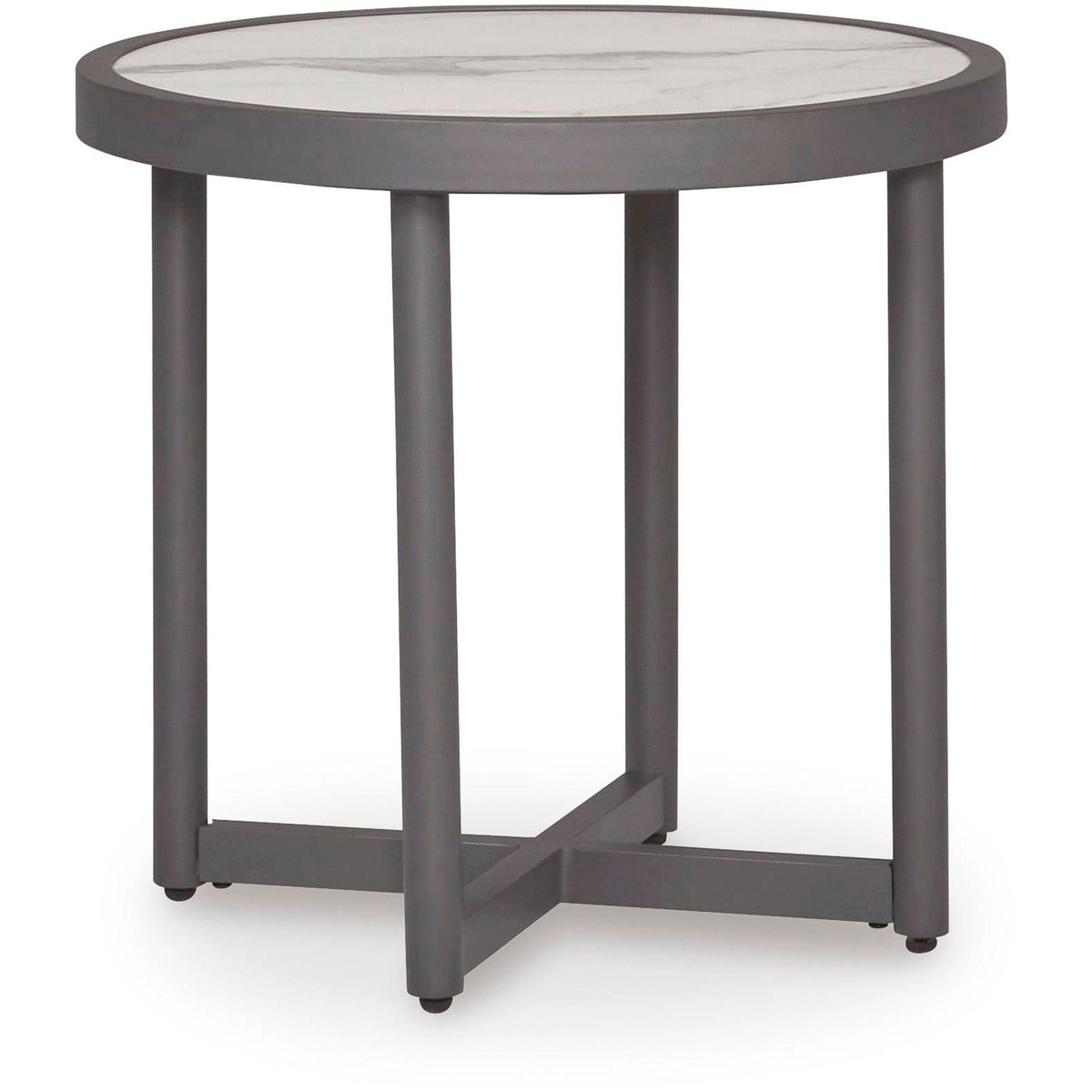 Signature Design by Ashley Ocean Beach PCP510-706 Round End Table IMAGE 1