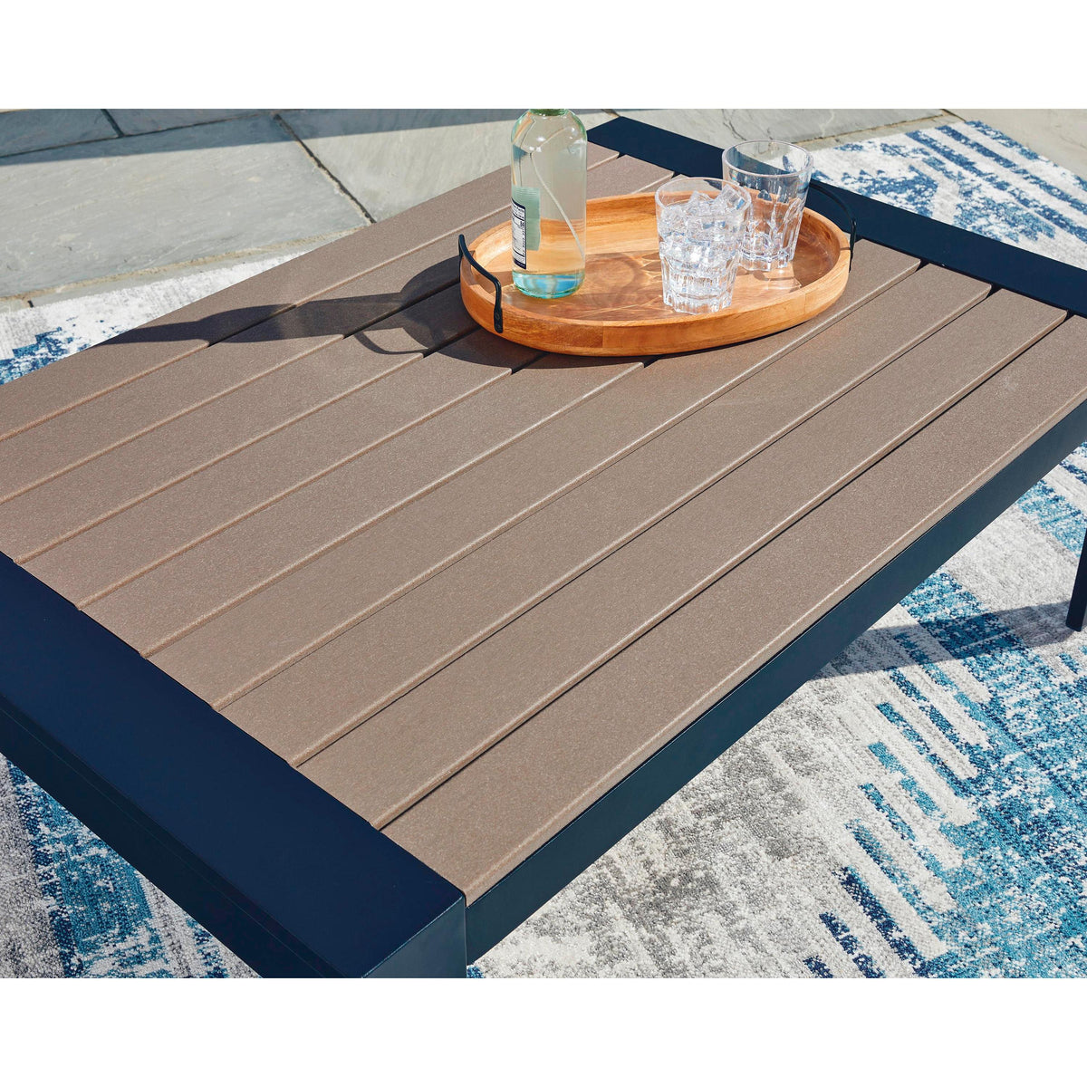 Signature Design by Ashley East Beach PCP587-701 Rectangular Cocktail Table IMAGE 4