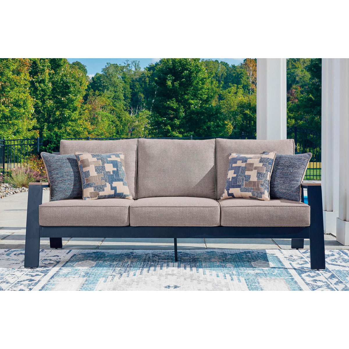 Signature Design by Ashley East Beach PCP587-838 Sofa with Cushion IMAGE 4