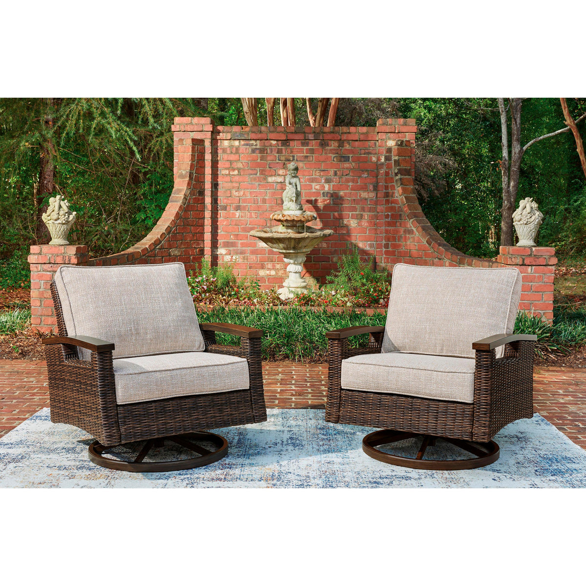 Signature Design by Ashley Monterey Point PCP760-821 Swivel Lounge Chair IMAGE 4